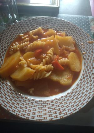 Una foto de Guiso de fideos