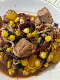 Foto resep Menu Diet Simpel: Tuna Bayam dan Kacang Merah