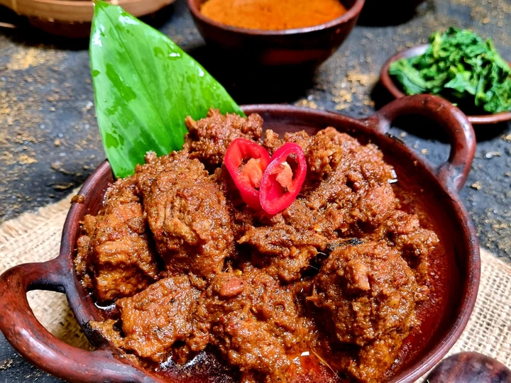 Langkah Mudah untuk Membikin Resep Rendang Daging Sapi Minang yang Lezat Sekali Anti Ribet, Mantap