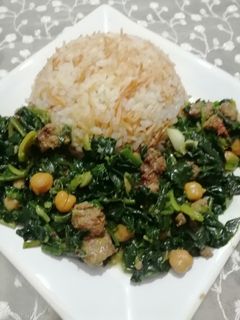صورة لوصفة يخنة السبانخ