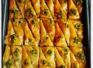 Una foto de Baklava
