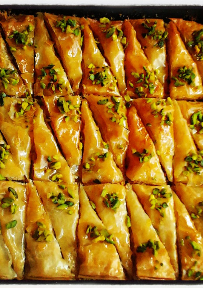 Una foto de Baklava