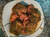 Alcachofas con carne