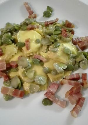 Foto di Ravioli di ricotta e pecorino romano.....lo famo strano?