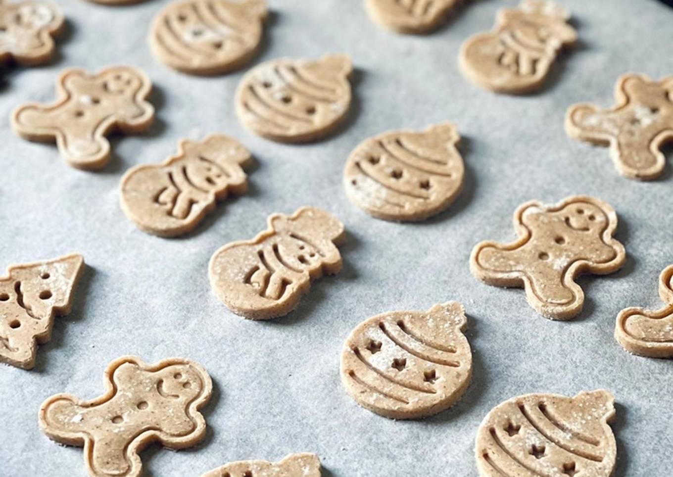 Cookies Navideñas Saludables