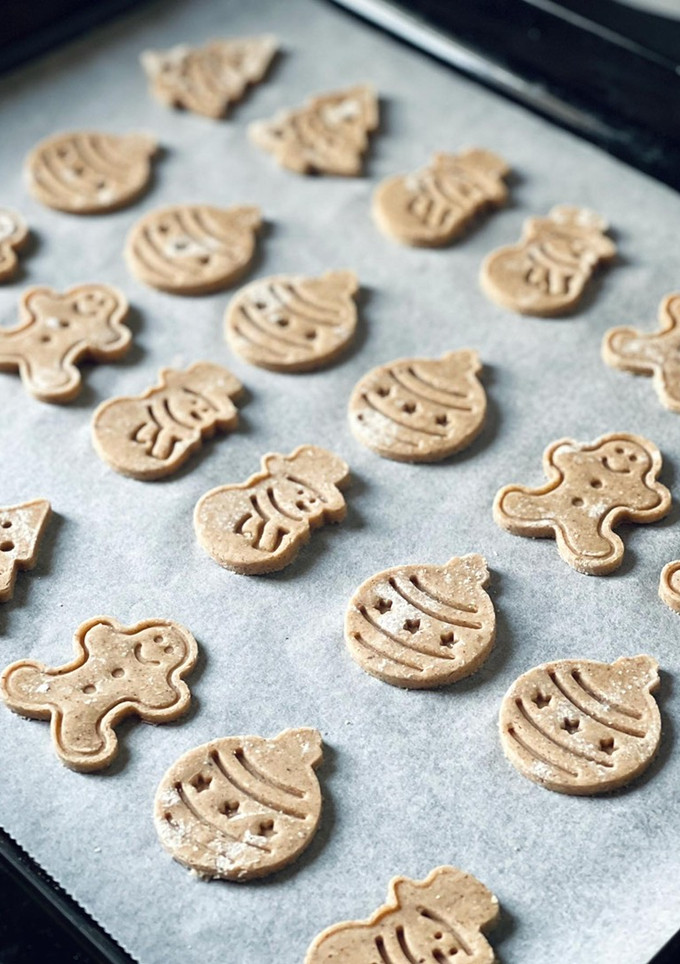 Una foto de Cookies Navideñas Saludables