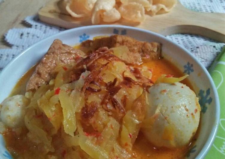 *lontong sayur ala-ala*