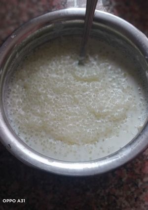 साबुदाना खीर (sabudana kheer recipe in Hindi) रेसिपी मुख्य फोटो