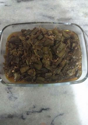 A picture of Masala Bhindi.