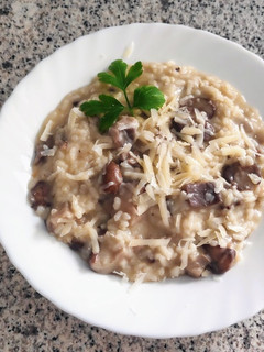Una foto de Risotto de setas