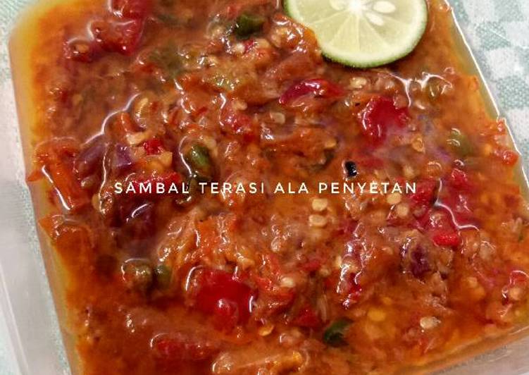 Sambal Terasi Ala Penyetan