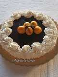 Torta con cremoso alla nespola