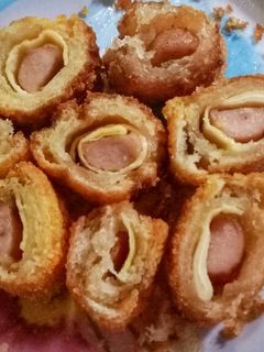 Foto resep Roti gulung sosis telur