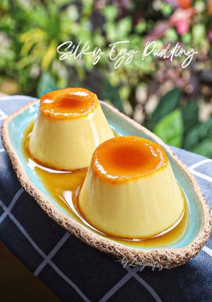 Foto resep Silky Egg Pudding