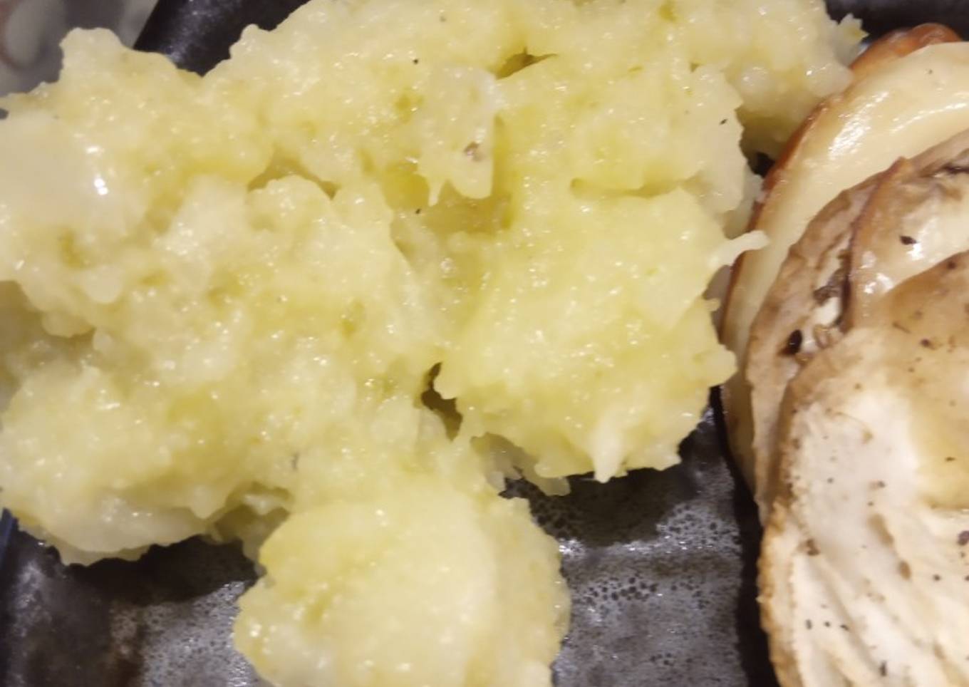 Puré de chayote espinoso