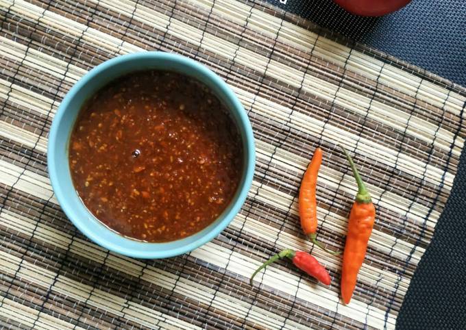 Sambal Rujak Buah