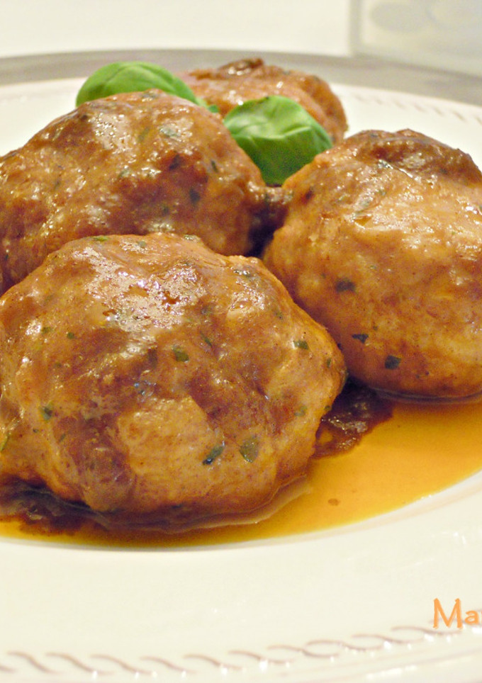 Una foto de Albóndigas de carne al pimentón