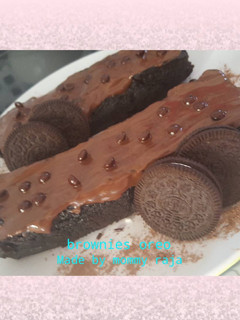 Foto resep Brownies oreo