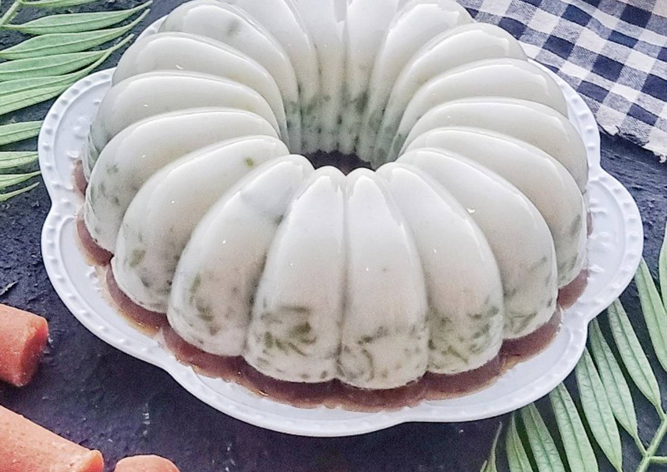 Puding Cendol Gula Merah