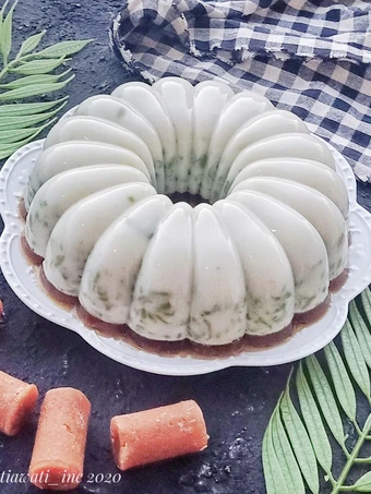 Langkah Gampang Menyiapkan Resep Puding Cendol Gula Merah yang Lezat Anti Ribet, Bikin Ngiler