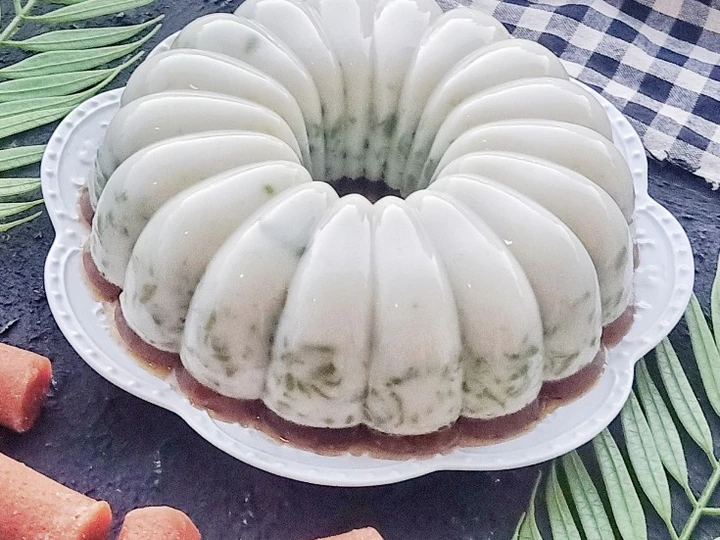 Langkah Gampang Menyiapkan Resep Puding Cendol Gula Merah yang Lezat Anti Ribet, Bikin Ngiler