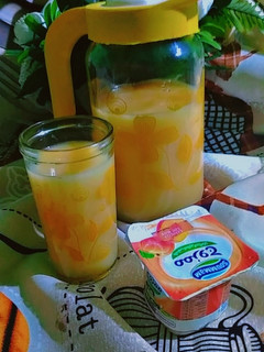 صورة لوصفة عصير الجزر😛