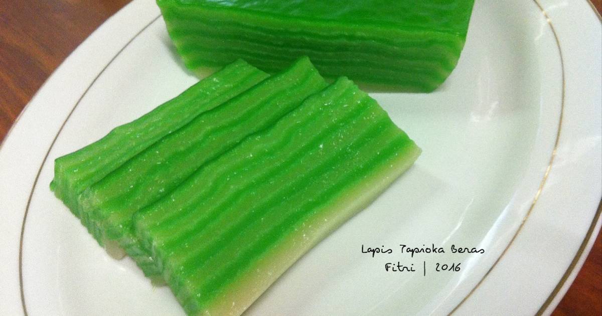 Resep Lapis Tapioka Beras Oleh Fitri Sasmaya - Cookpad