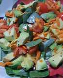 Ensalada sana y refrescante