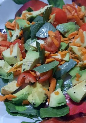 Una foto de Ensalada sana y refrescante
