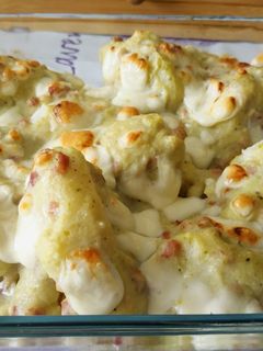 Una foto de Coliflor gratinada con falsa bechamel (sin harina)