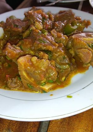 A picture of Beef Masala.