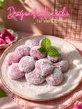 Dragon Fruit Mochi isi Vla Durian