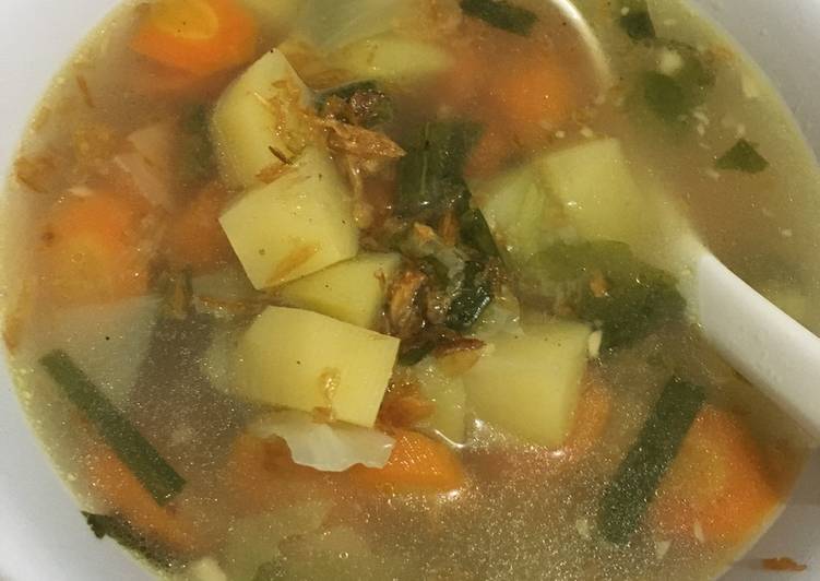 Resep 4. Sayur Sop Simple, Enak