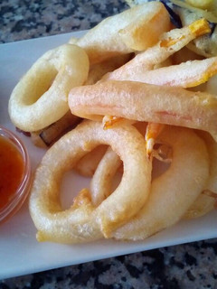Una foto de Tempura de verduras