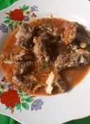 Kenyan goat meat stew