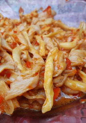 Foto resep Tumis Jamur Pedas