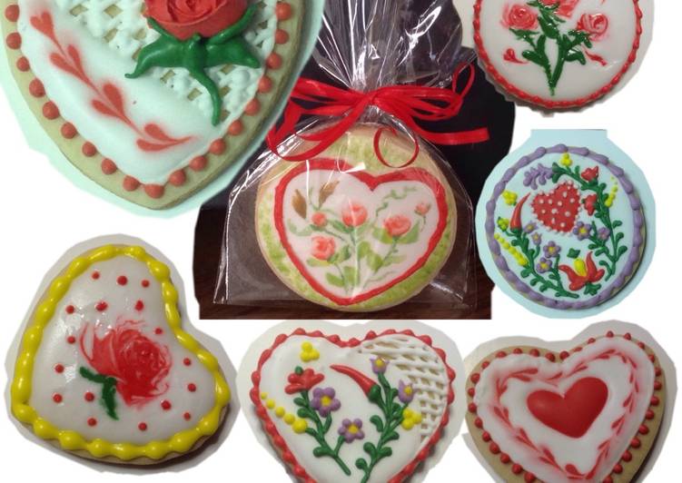 Biscotti decorati per San Valentino