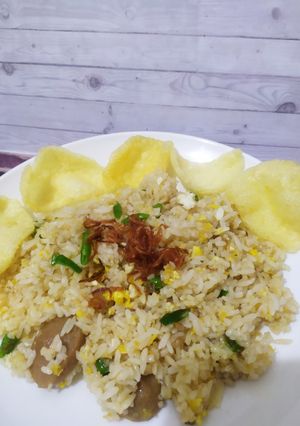 Foto resep Nasi Goreng Putih Sederhana