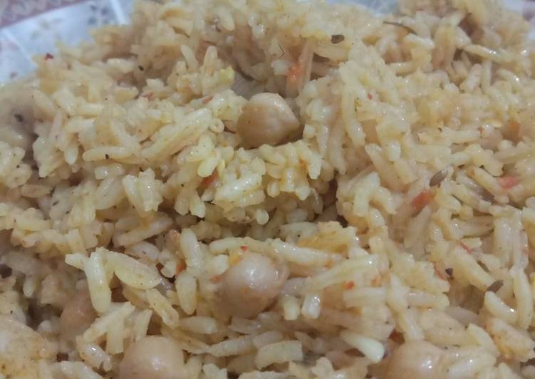 Chickpeas Pulao �?��?�