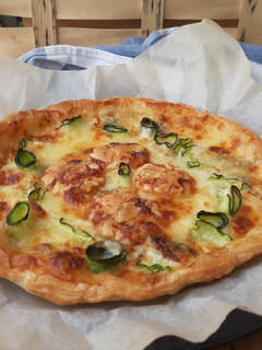 Foto di Torta salata ai formaggi e zucchine