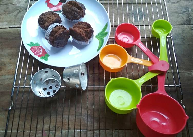 Bolu chocolate kukus 1 telur