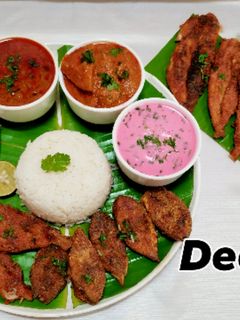 कोकण स्पेशल, चमचमीत फिश थाळी (fish thali recipe in marathi) रेसिपी चे मुख्य फोटो