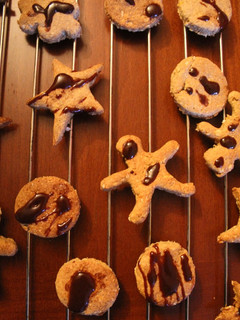 Una foto de Galletas integrales navideñas🎄