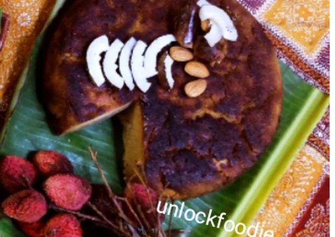 KAKHARU PODA PITHA (pumpkin cake)