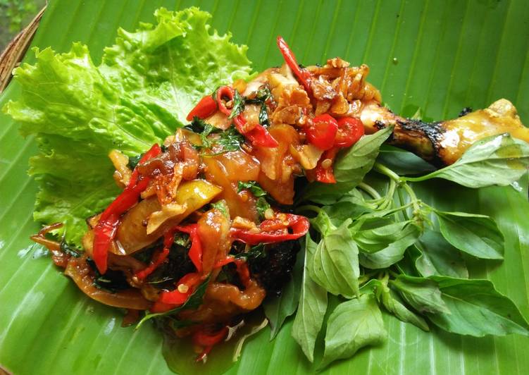 Paha Ayam Bakar Kemangi