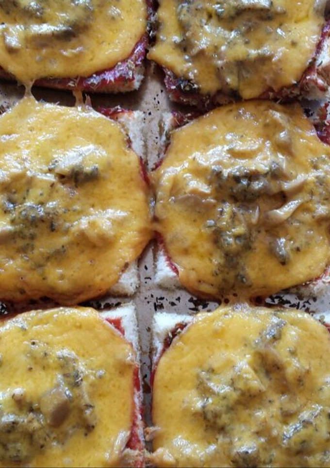 Una foto de Pizza de pan