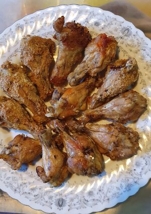Una foto de Muslito al horno