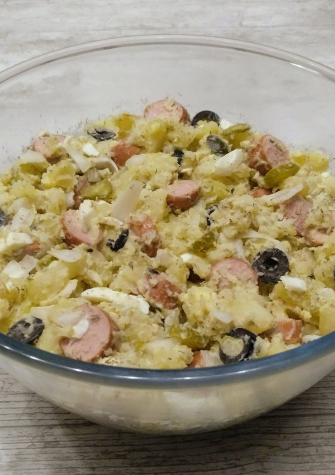 Una foto de Ensalada alemana