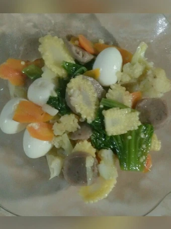 Cara Gampang Menyiapkan Resep Capcay baso + telur puyuh yang Bisa Manjain Lidah Anti Ribet, Bisa Manjain Lidah