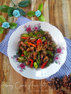 Foto resep Oseng Pete Cumi Asin